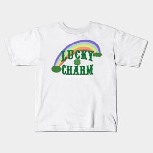 Lucky charm st Patrick’s day Kids T-Shirt